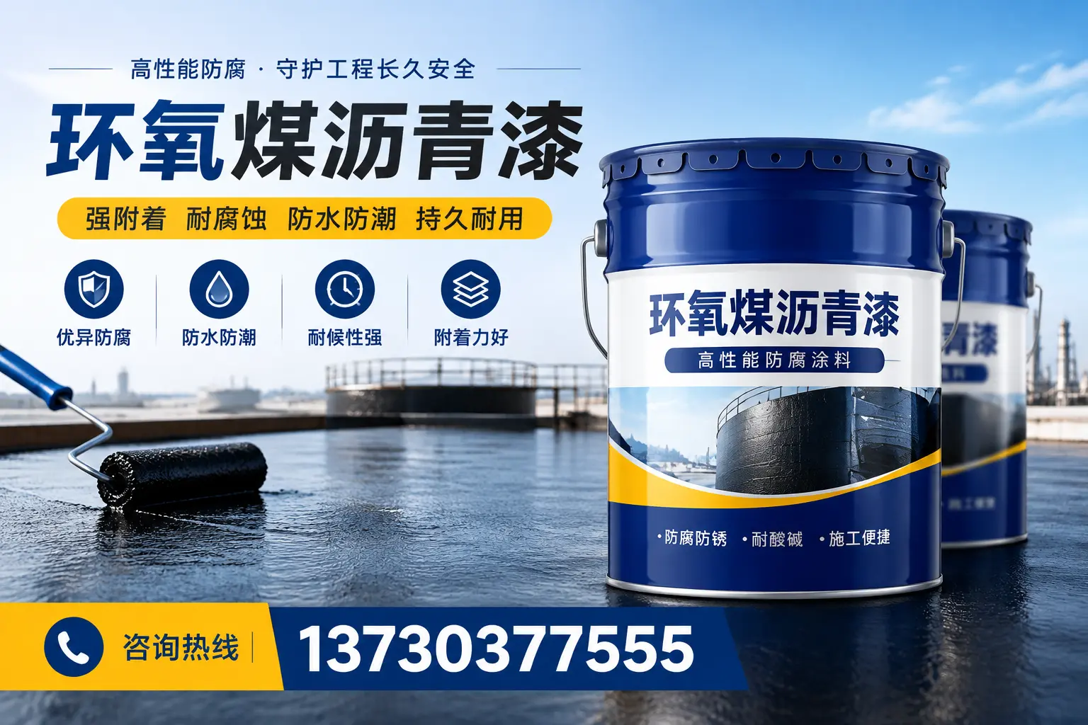 如何判断环氧煤沥青漆的质量？阿克苏消费者指南
